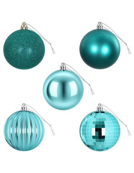 Set di Palline di Natale 50 pz Verde 8 cm Polistirolo