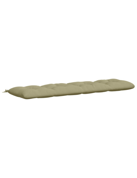 Cuscino per panchina VIANEN 100% Poliestere Verde chiaro
