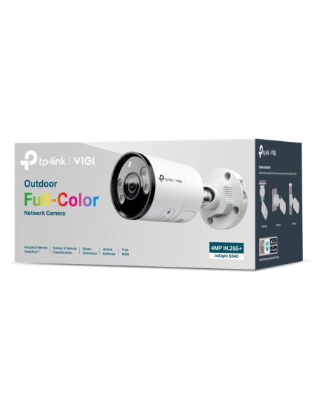 TP-Link INSIGHT S345 Pallottola (forma) Telecamera di sicurezza IP Esterno 2688 x 1520 Pixel Parete