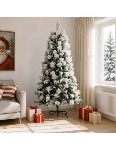 Albero di Natale Artificiale con Rami Pieghevoli 240 cm