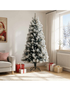 Albero di Natale Artificiale con Rami Pieghevoli 240 cm