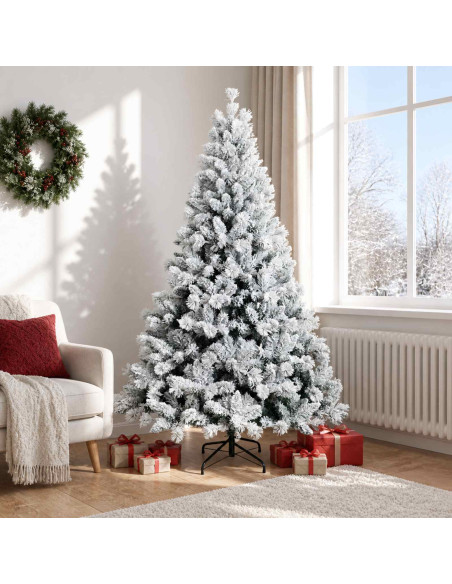 Albero di Natale Artificiale con Rami Pieghevoli 180 cm