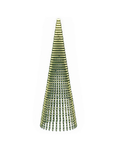 Albero di Natale LED 470 cm 1504 LED Bianco caldo Acciaio Verde 2