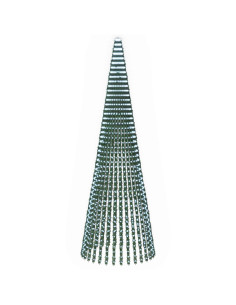 Albero di Natale LED 470 cm 1504 LED Bianco freddo Acciaio 2