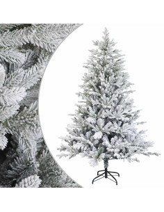 Albero di Natale Artificiale con Rami Pieghevoli 180 cm 2