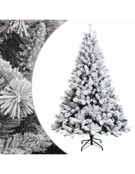 Albero di Natale Artificiale con Rami Pieghevoli 210 cm