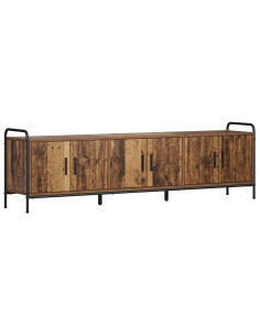 Mobile TV 146 x 33 x 50 cm Legno antico Legno ingegnerizzato 2