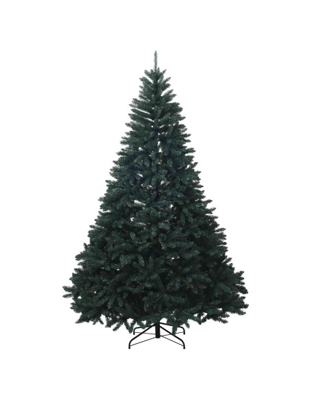 Albero di Natale artificiale verde scuro con palline 270 cm