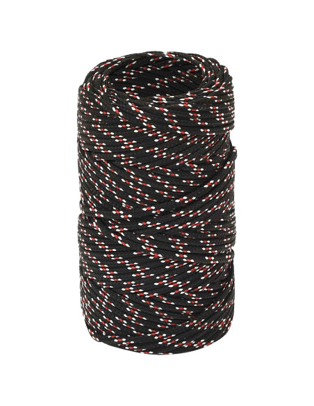 Corda multiuso 2 mm 500 m Nero e Rosso PP 27 kg Carico massimo