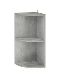 Mensola angolare 2 livelli 41,5 x 41,5 x 72 cm 2