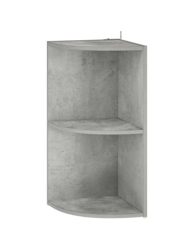 Mensola angolare 2 livelli 41,5 x 41,5 x 72 cm