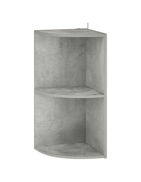 Mensola angolare 2 livelli 41,5 x 41,5 x 72 cm