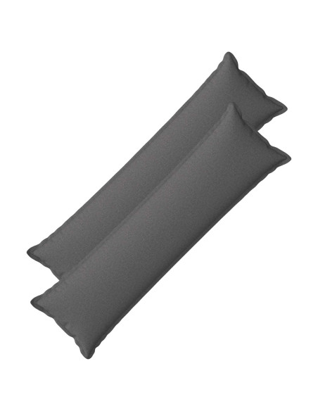 Cuscino con cuscino HOUTEN 2 pz Grigio Chiaro Lino