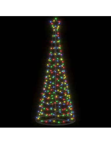 Albero di Natale LED a spirale con base EKENAS 180 cm 220 LED