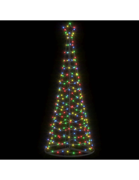 Albero di Natale LED a spirale con base EKENAS 180 cm 220 LED