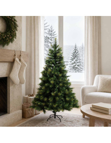 Albero di Natale Artificiale con Rami Pieghevoli 150 cm