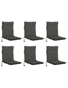 Cuscino per sedia a schienale basso GEMERT 6 pz 100% Poliestere 2