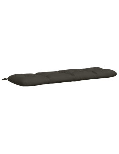 Cuscino per panchina VIANEN 100% Poliestere Antracite 2