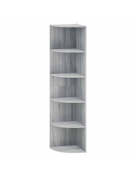 Mensola angolare 5 livelli 41,5 x 41,5 x 178 cm