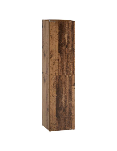 Mensola angolare 4 livelli 41,5 x 41,5 x 143 cm