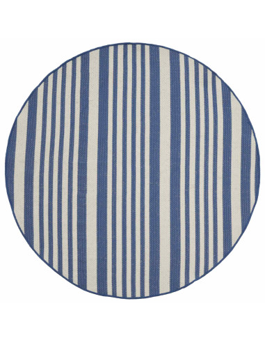Tappeto per interni ed esterni OLITE Naturale e blu navy