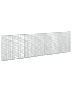 Gabione con Filo da 5 mm e Rete da 5x2,5 cm 350x10x100 cm 2