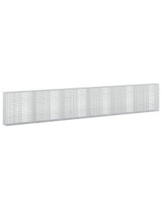 Gabione con Filo da 5 mm e Rete da 5x2,5 cm 600x30x100 cm 2