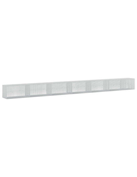 Gabione con Filo da 5 mm e Rete da 5x2,5 cm 650x50x50 cm