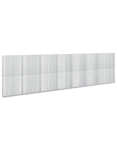Gabione con Filo da 5 mm e Rete da 5x2,5 cm 750x20x200 cm