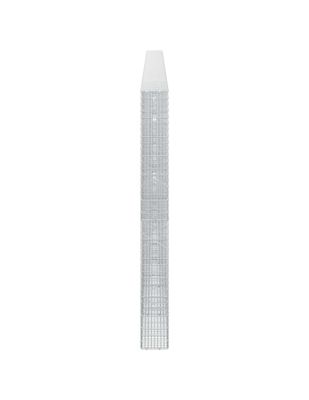 Gabione con Filo da 5 mm e Rete da 5x2,5 cm 750x20x200 cm