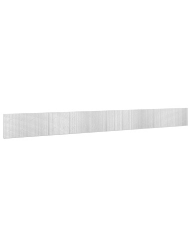 Gabione con Filo da 5 mm e Rete da 5x2,5 cm 1050x10x100 cm