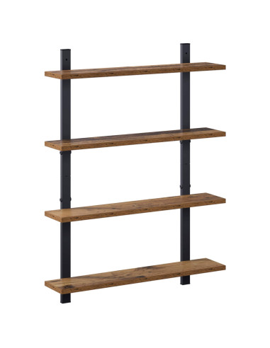 Scaffale da parete Legno antico 60.5 x 13.5 x 80.5 cm