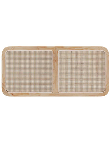 Testiera con testiera Naturale 120 x 55 x 3 cm Rattan