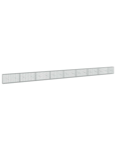 Gabione con Filo da 5 mm e Rete da 5x10 cm 850x20x50 cm