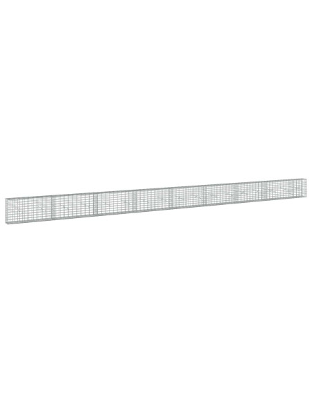 Gabione con Filo da 5 mm e Rete da 5x10 cm 850x20x50 cm