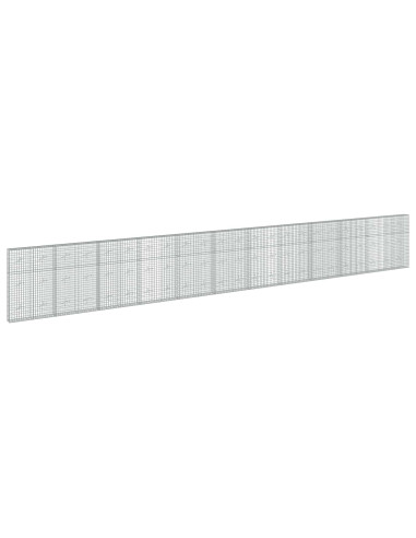 Gabione con Filo da 5 mm e Rete da 5x10 cm 1150x20x150 cm