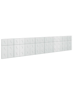 Gabione con Filo da 5 mm e Rete da 5x10 cm 750x10x150 cm 2