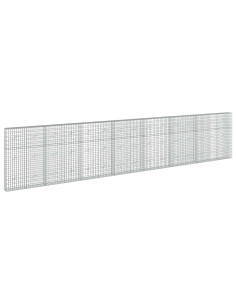 Gabione con Filo da 5 mm e Rete da 5x10 cm 750x20x150 cm 2
