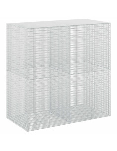 Gabione con Filo da 5 mm e Rete da 5x2,5 cm 200x100x200 cm 2