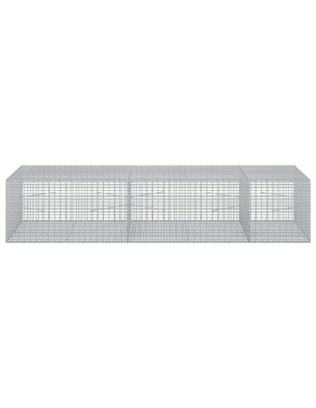Gabione con Filo da 5 mm e Rete da 5x2,5 cm 250x100x50 cm