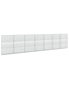 Gabione con Filo da 5 mm e Rete da 5x2,5 cm 700x20x150 cm 2