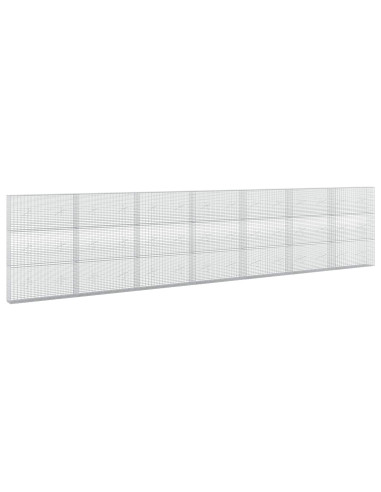 Gabione con Filo da 5 mm e Rete da 5x2,5 cm 700x20x150 cm