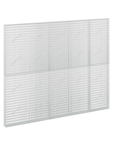 Gabione con Filo da 5 mm e Rete da 5x2,5 cm 250x10x200 cm