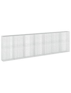 Gabione con Filo da 5 mm e Rete da 5x10 cm 700x50x200 cm 2