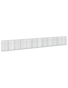 Gabione con Filo da 5 mm e Rete da 5x10 cm 1200x50x150 cm 2