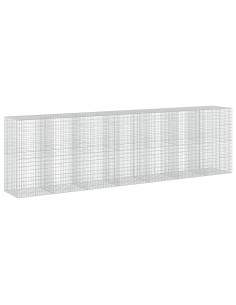 Gabione con Filo da 5 mm e Rete da 5x10 cm 700x100x200 cm 2