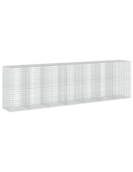 Gabione con Filo da 5 mm e Rete da 5x10 cm 700x100x200 cm