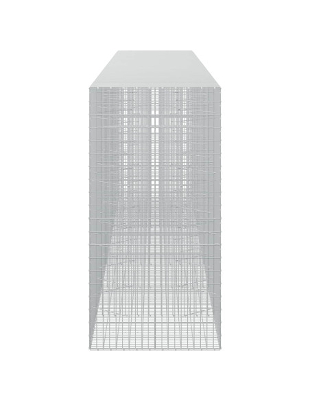 Gabione con Filo da 5 mm e Rete da 5x10 cm 700x100x200 cm