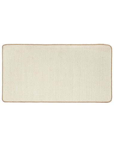 Tappeto da Area Marrone Chiaro 80 x 150 cm Juta