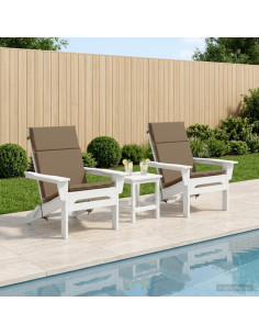 Cuscino per sedia a schienale alto GEMERT 2 pz 100% Poliestere